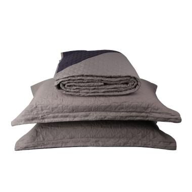 Kit Colcha Ultra  Microfibra Queen Bicolor Uva - A/CASA é boa?