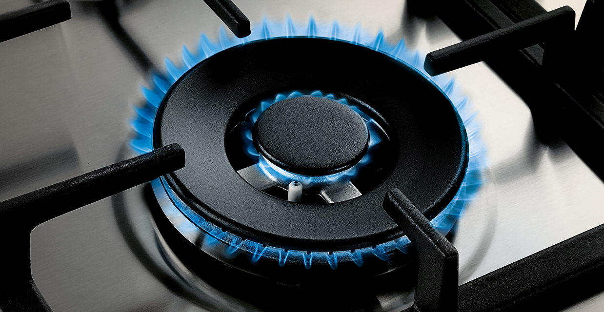 Cooktop à Gás 5 Bocas Brastemp Gourmand DuplaChama BDK90DR Inox 220V