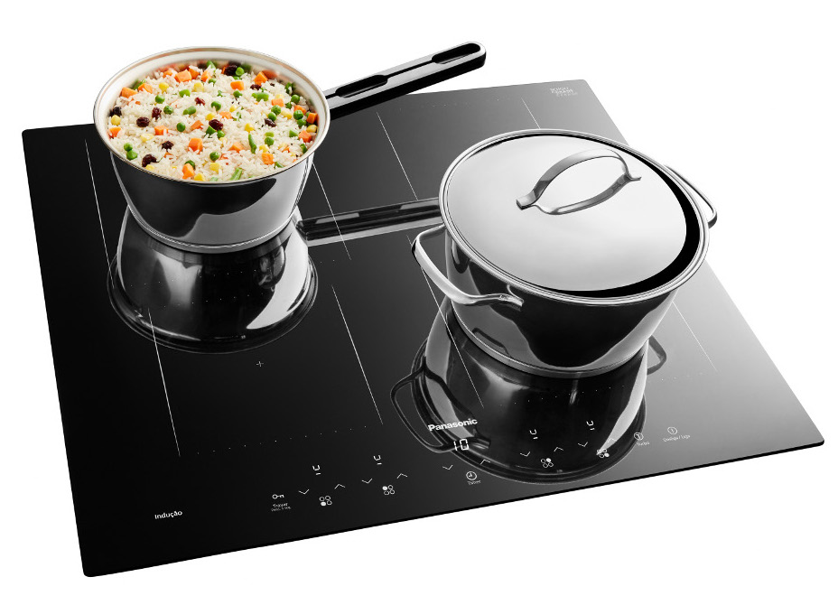 Cooktop de Indução 4 Bocas KYW648CLRPK Panasonic Preto