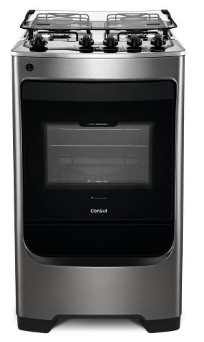 Fogão 4 Bocas Consul CFO4NAB Inox